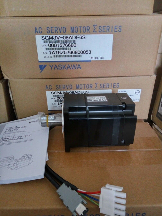 NEW YASKAWA AC SERVO MOTOR SGMJV-08ADE6S SGMJV08ADE6S FREE EXPEDITED SHIPPING