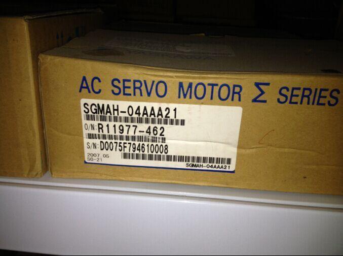 YASKAWA AC SERVO MOTOR SGMAH-04AAA21 NEW ORIGINAL 400W 200V 2.8A 1.27N.M 3000r/m