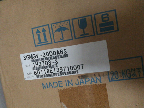 NEW YASKAWA SGMGV-30DDA6S AC SERVO MOTOR SGMGV30DDA6S EXPEDITED SHIPPING