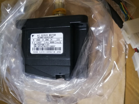 1PC  YASKAWA AC SERVO MOTOR SGMP-02A314P   NEW FREE EXPEDITED SHIPPING