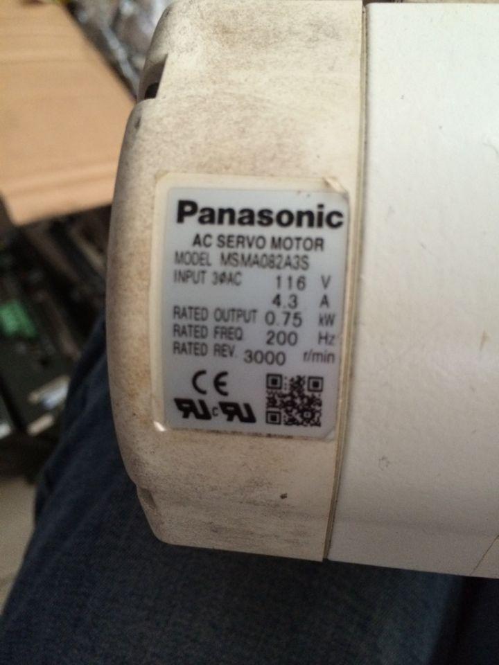 USED 1PC PANASONIC AC SERVO MOTOR MSMA082A3S USED 100% TESTED