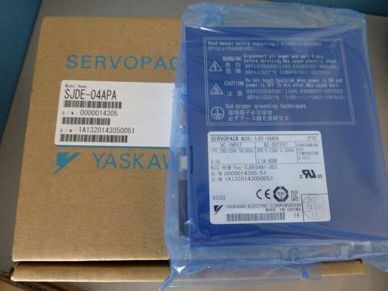 1PC YASKAWA AC SERVO DRIVER SJDE-04APA SJDE04APA NEW FREE EXPEDITED SHIPPING