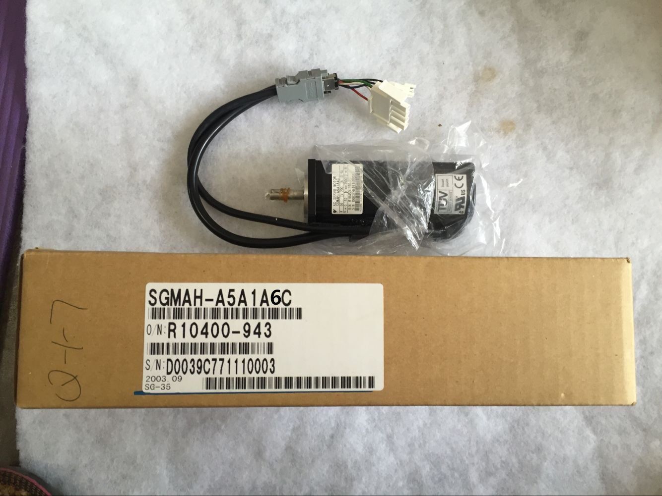 YASKAWA AC SERVO MOTOR SGMAH-A5A1A6C  NEW ORIGINAL FREE EXPEDITED SHIPPING