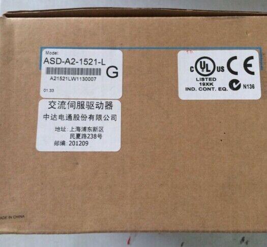 NEW ORIGINAL 1PC DELTA AC SERVO DRIVER ASD-A2-1521-L FREE EXPEDITED SHIPPING