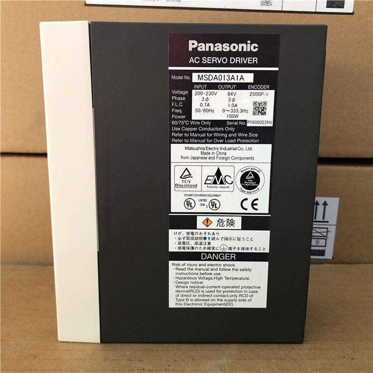 NEW 1PC PANASONIC MSDA013A1A AC SERVO DRIVER MSDA013A1A FREE EXPEDITED SHIPPING