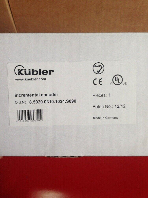 NEW ORIGINAL KUBLER ENCODER 8.5020.0310.1024.S090 FREE EXPEDITED SHIPPING