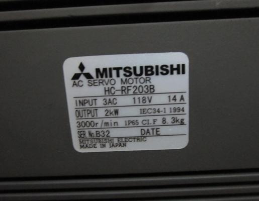 1PC MITSUBISHI AC SERVO MOTOR HC-RF203B  NEW ORIGINAL FREE EXPEDITED SHIPPING