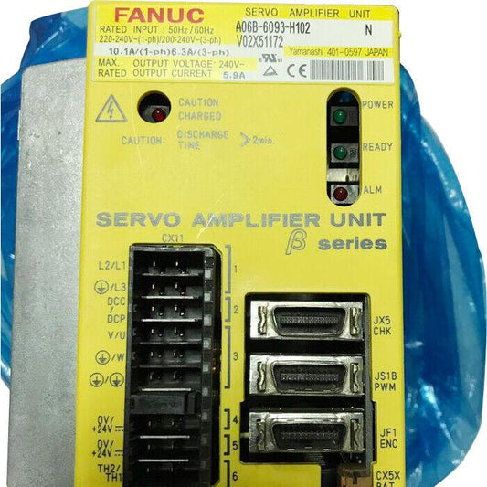 NEW FANUC SERVO AMPLIFIER A06B-6093-H102 A06B6093H102 FREE EXPEDITED SHIPPING