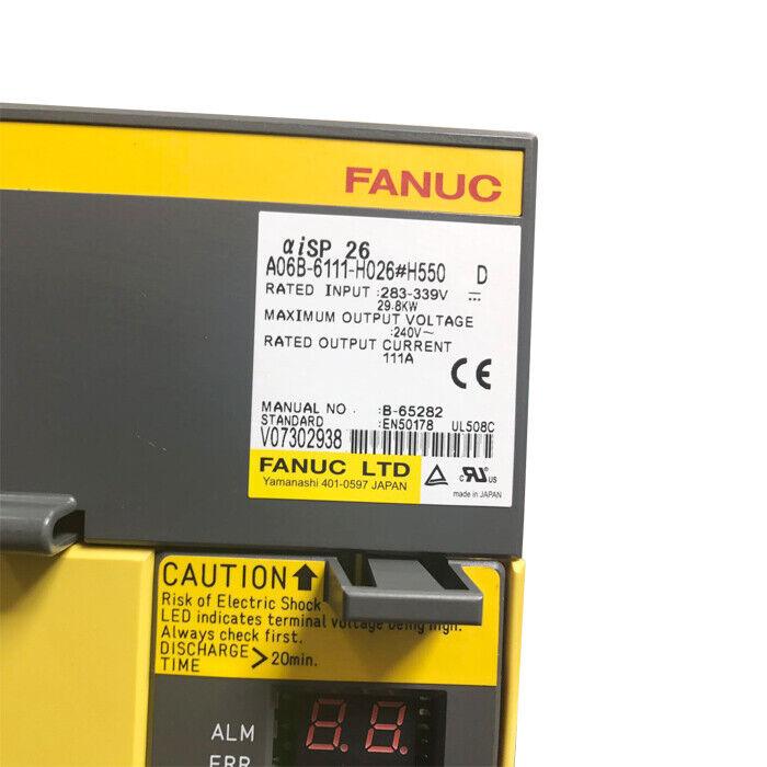 NEW FANUC SERVO AMPLIFIER A06B-6111-H026#H550 FREE EXPEDITED SHIPPING