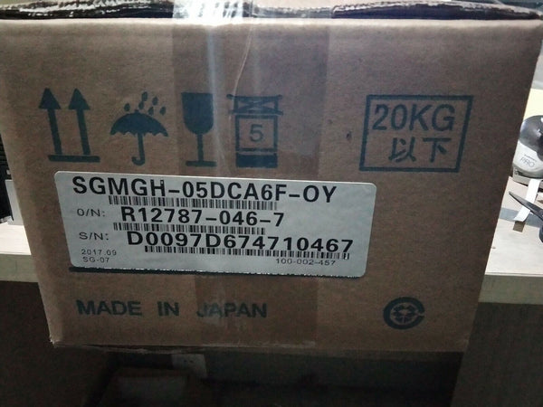 1PC NEW YASKAWA SGMGH-05DCA6F-OY SERVO MOTOR SGMGH05DCA6FOY EXPEDITED SHIPPING
