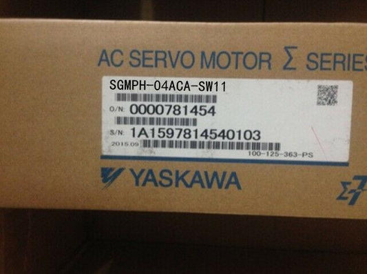 1PC YASKAWA AC SERVO MOTOR SGMPH-04ACA-SW11 NEW ORIGINAL FREE EXPEDITED SHIPPING