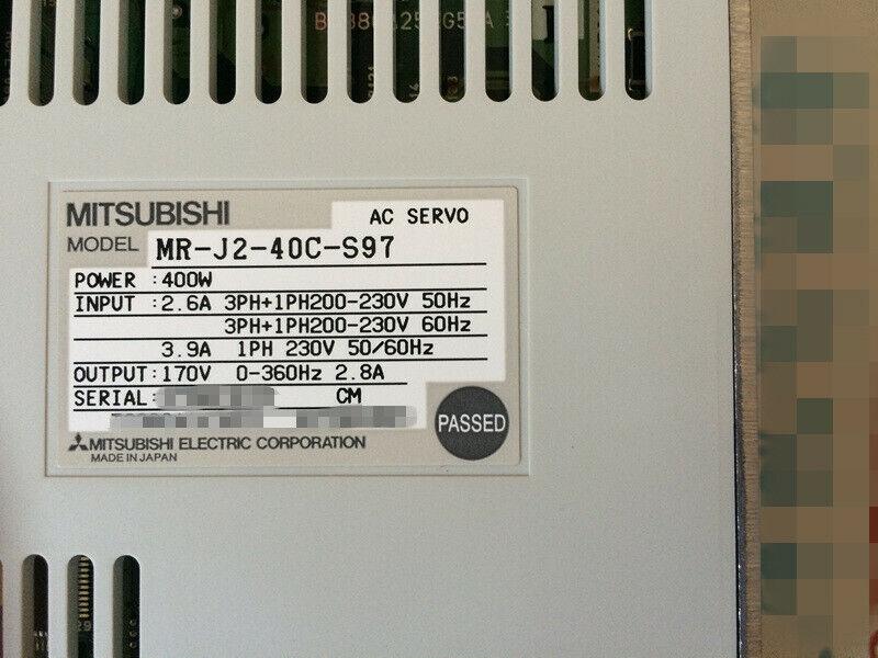 NEW MITSUBISHI AC SERVO DRIVER MR-J2-40C-S97 MRJ240CS97 FREE EXPEDITED SHIPPING