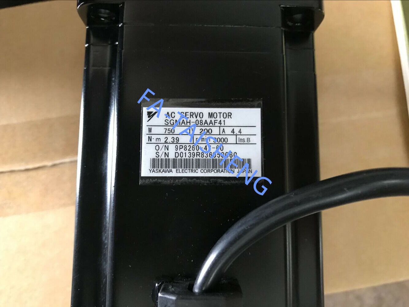 NEW YASKAWA AC SERVO MOTOR SGMAH-08AAF41 SGMAH08AAF41 FREE EXPEDITED SHIPPING