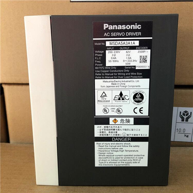 NEW ORIGINAL 1PC PANASONIC AC SERVO DRIVER MSDA5A3A1A FREE EXPEDITED SHIPPING