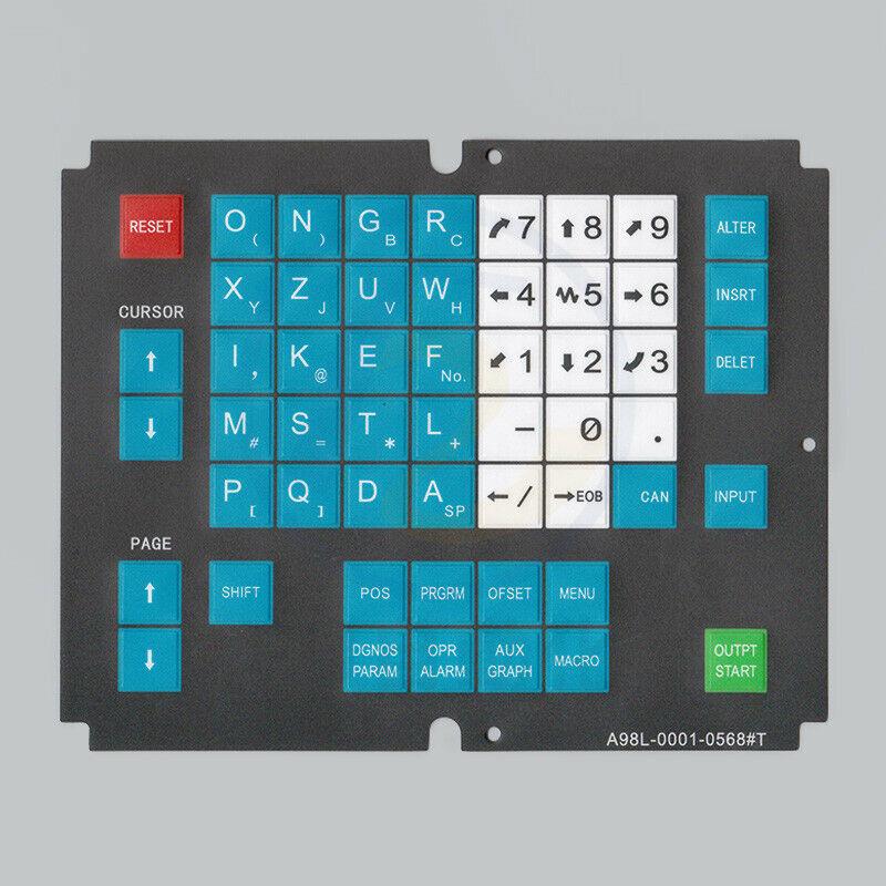 1PC FANUC Membrane Keypad A98L-0001-0568#T NEW FREE EXPEDITED SHIPPING