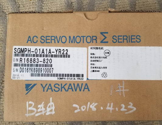 1PC YASKAWA AC SERVO MOTOR SGMPH-01A1A-YR22 NEW ORIGINAL FREE EXPEDITED SHIPPING