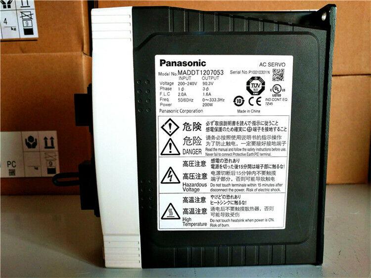 1PC NEW PANASONIC AC SERVO DRIVER MADDT1207053 FREE EXPEDITED SHIPPING