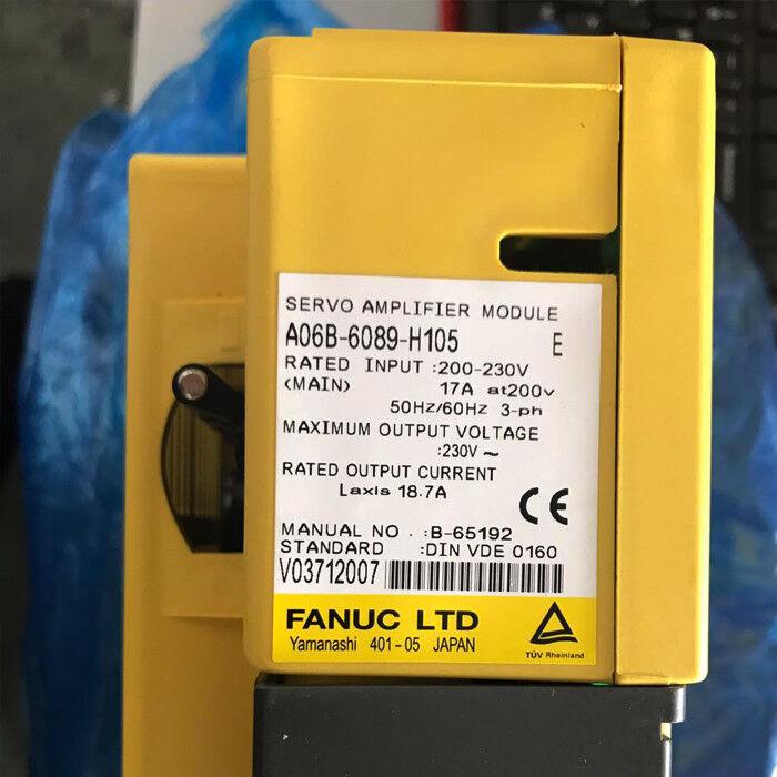 NEW ORIGINAL FANUC SERVO AMPLIFIER MODULE A06B-6089-H105 FREE EXPEDITED SHIPPING