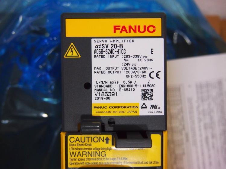 NEW FANUC SERVO AMPLIFIER A06B-6240-H103 A06B6240H103 FREE EXPEDITED SHIPPING