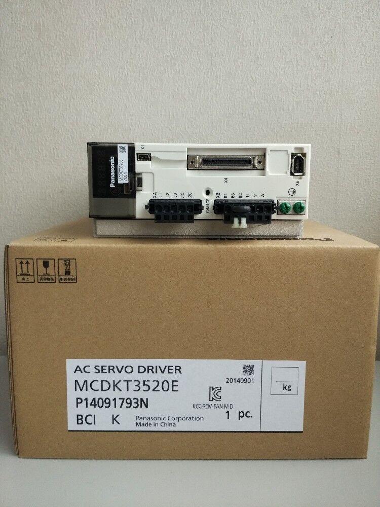 NEW ORIGINAL 1PC PANASONIC AC SERVO DRIVER MCDKT3520E FREE EXPEDITED SHIPPING