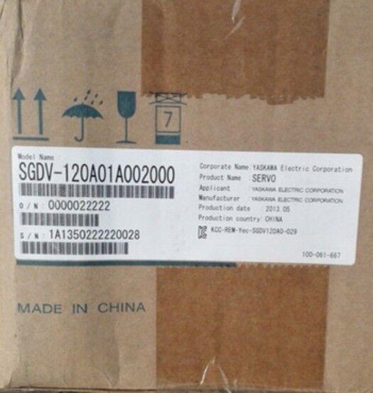 NEW ORIGINAL YASKAWA AC SERVO DRIVER SGDV-120A11A002000 FREE EXPEDITED SHIPPING