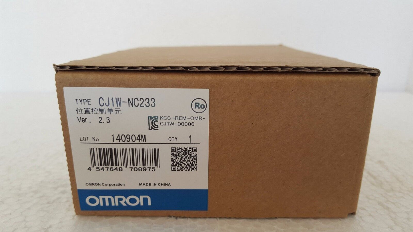 1PC OMRON NC UNIT CJ1W-NC233 NEW ORIGINAL FREE EXPEDITED SHIPPING