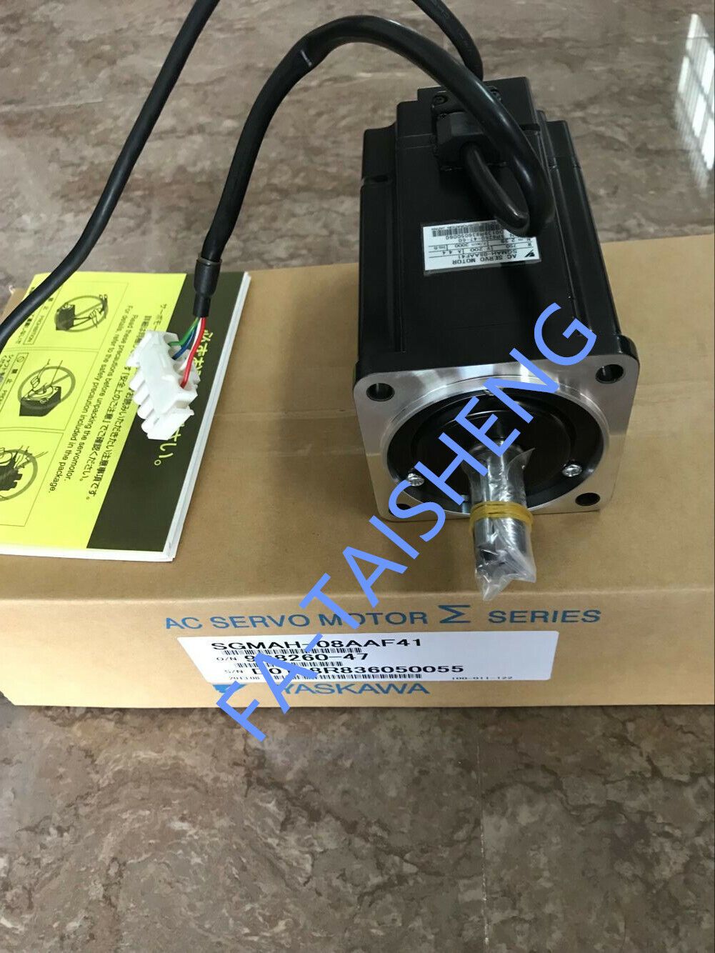 NEW YASKAWA AC SERVO MOTOR SGMAH-08AAF41 SGMAH08AAF41 FREE EXPEDITED SHIPPING