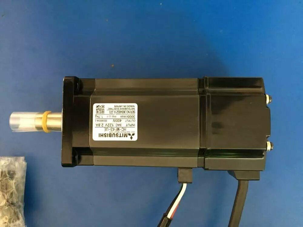 1PC MITSUBISHI AC SERVO MOTOR  HC-MF43-UE HCMF43UE NEW FREE EXPEDITED SHIPPING