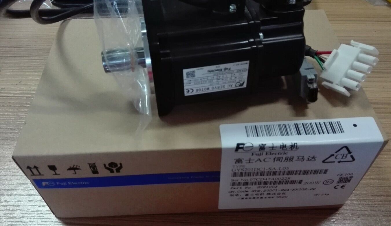 1PC FUJI AC SERVO MOTOR  GYS201DC1-SA-L05 NEW ORIGINAL EXPEDITED SHIPPING