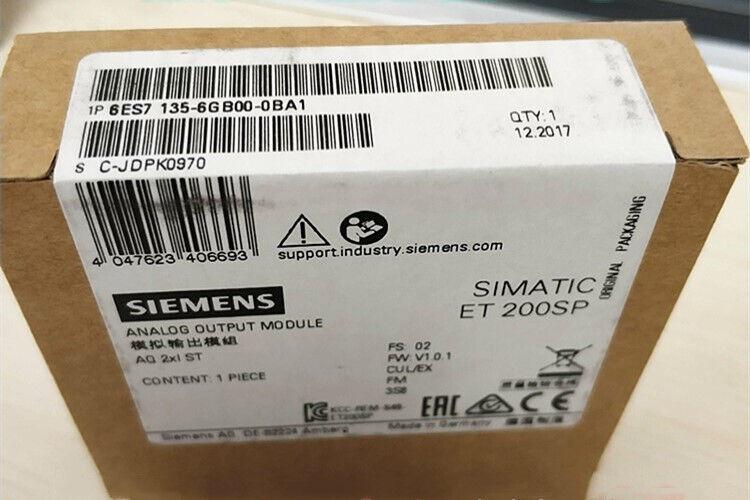 1PC NEW SIEMENS 6ES7135-6GB00-0BA1 ANALOG OUTPUT 6ES71356GB000BA1 EXPEDITED SHIP