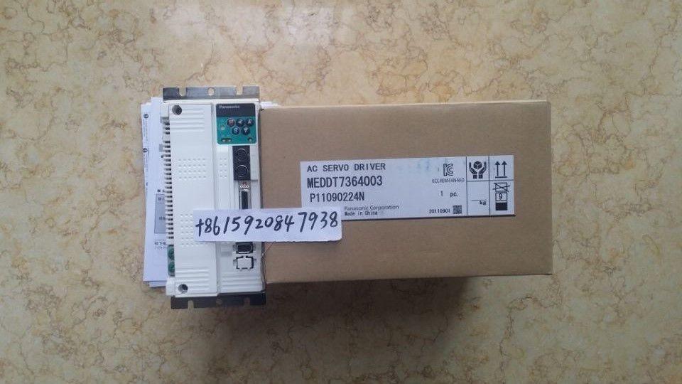 NEW ORIGINAL 1PC PANASONIC AC SERVO DRIVER MEDDT7364003 FREE EXPEDITED SHIPPING