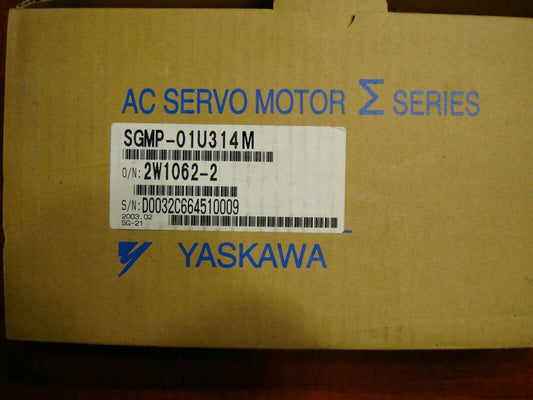 YASKAWA AC SERVO MOTOR SGMP-01U314M NEW ORIGINAL FREE EXPEDITED SHIPPING