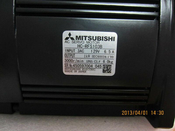 1PC MITSUBISHI SERVO MOTOR  HC-RP103B  NEW ORIGINAL FREE EXPEDITED SHIPPING