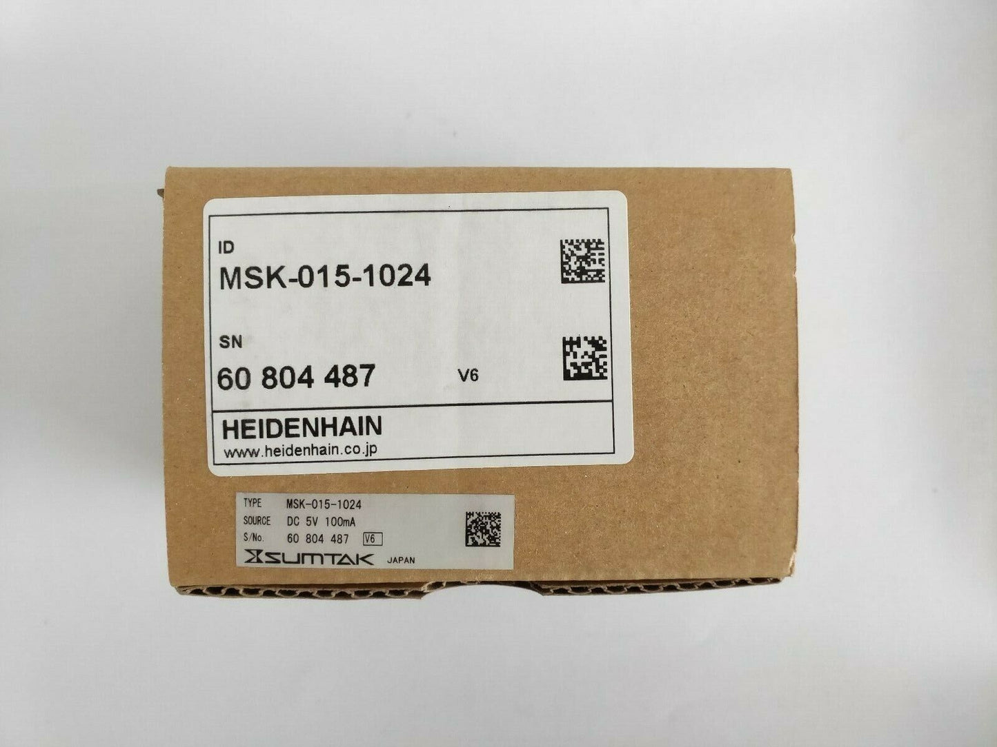 NEW SUMTAK ENCODER MSK-015-1024 MSK0151024 HEIDENHAIN FREE EXPEDITED SHIPPING