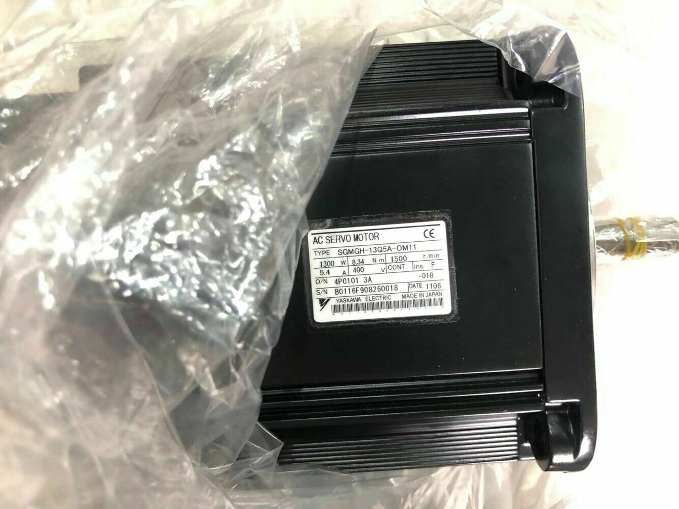 1PC NEW YASKAWA SGMGH-13Q5A-OM11 SERVO MOTOR SGMGH13Q5AOM11 EXPEDITED SHIPPING