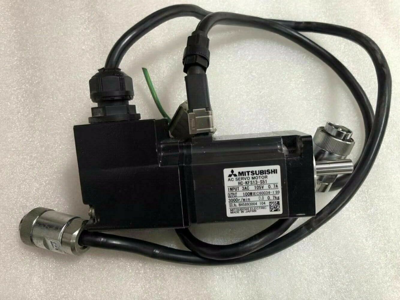 NEW MITSUBISHI AC SERVO MOTOR HC-KFS13-S51 HCKFS13S51 FREE EXPEDITED SHIPPING