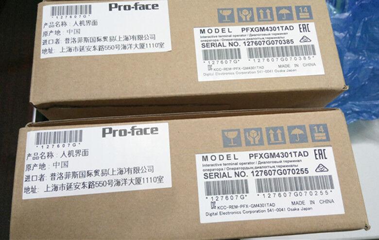 NEW PROFACE PFXGM4301TAD TOUCH SCREEN PFXGM4301TAD EXPEDITED SHIPPING