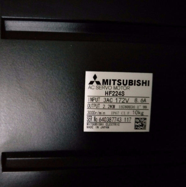 MITSUBISHI AC SERVO MOTOR HF224S-A51 HF224SA51NEW FREE EXPEDITED SHIPPING