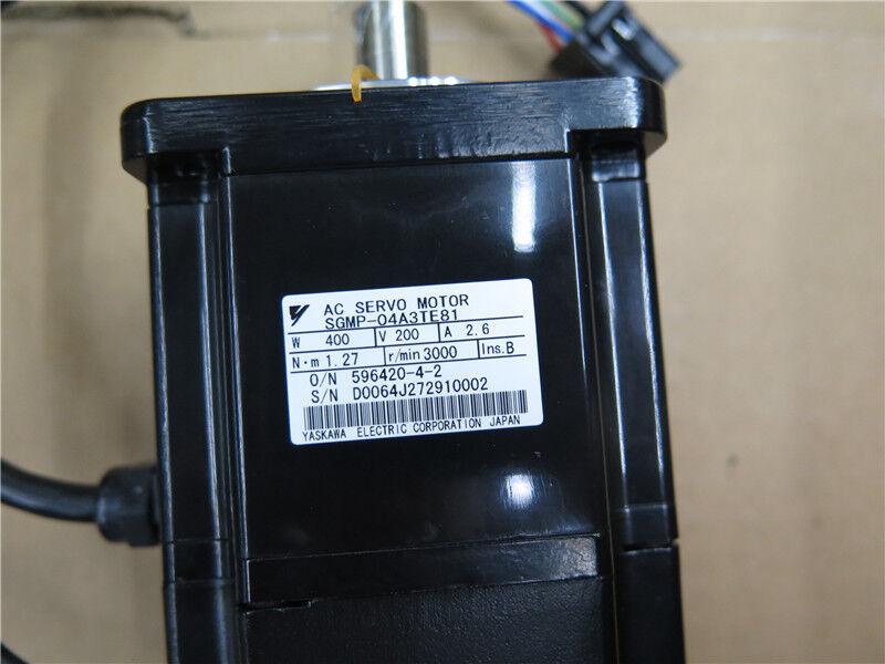 1PC YASKAWA AC SERVO MOTOR SGMP-04A3TE81 NEW ORIGINAL FREE EXPEDITED SHIPPING