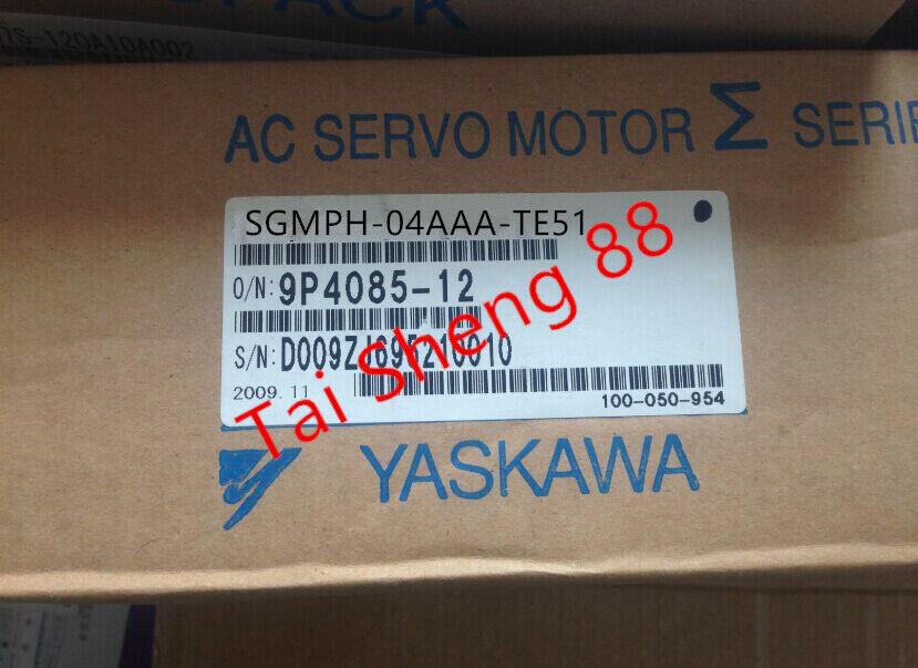 1PC YASKAWA AC SERVO MOTOR SGMPH-04AAA-TE51 NEW ORIGINAL FREE EXPEDITED SHIPPING