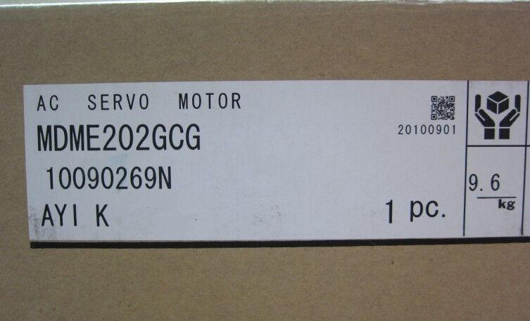 PANASONIC AC SERVO MOTOR MDME202GCG NEW ORIGINAL FREE EXPEDITED SHIPPING