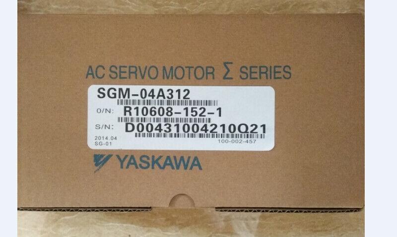 YASKAWA AC SERVO MOTOR SGM-04A312 SGM04A312 NEW ORIGINAL FREE EXPEDITED SHIPPING