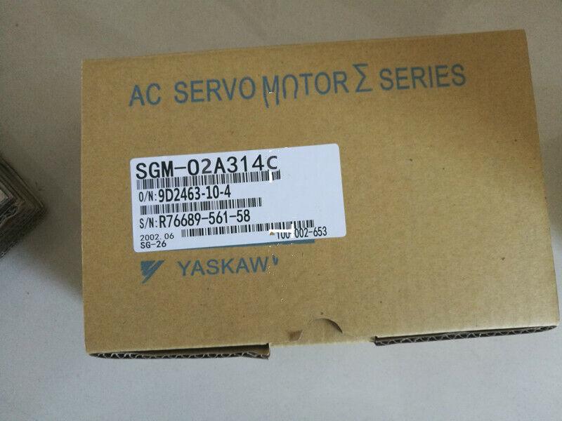 1PC YASKAWA AC SERVO MOTOR SGM-02A314C  NEW ORIGINAL FREE EXPEDITED SHIPPING