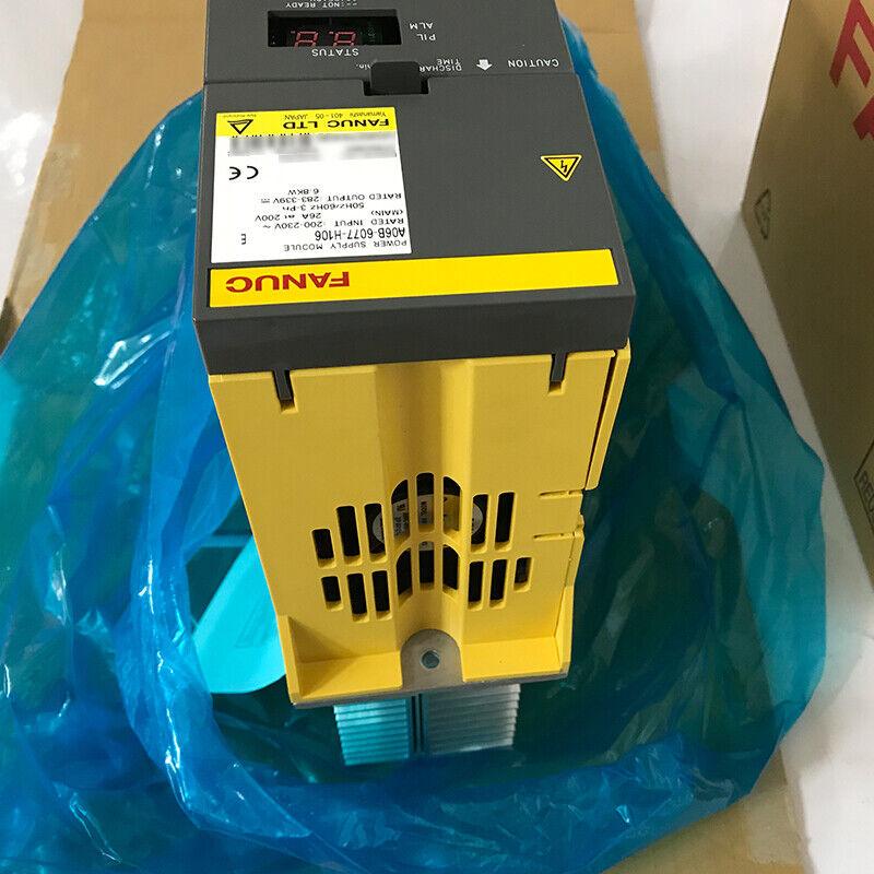 NEW ORIGINAL FANUC POWER SUPPLY MODULE A06B-6077-H106 FREE EXPEDITED SHIPPING