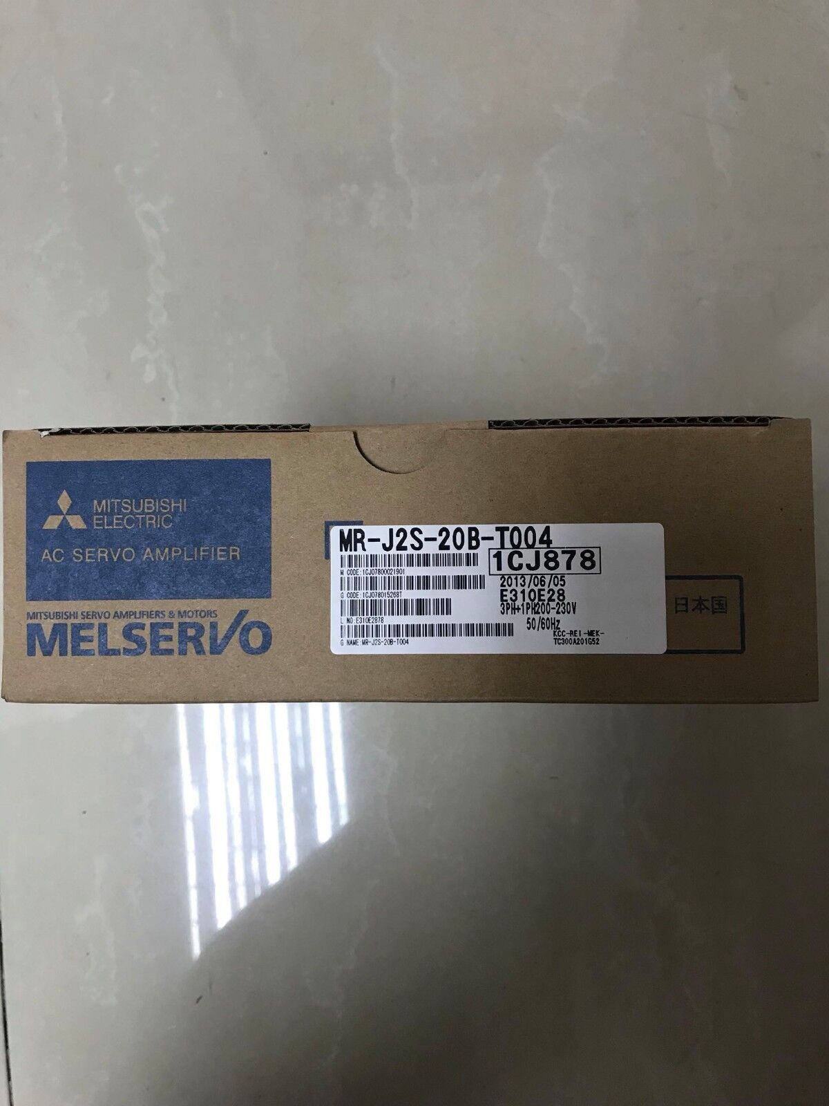 MITSUBISHI AC SERVO DRIVER MR-J2S-20B-T004 NEW ORIGINAL FREE EXPEDITED SHIPPING