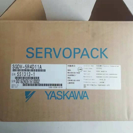 NEW YASKAWA AC SERVO DRIVER SGDV-5R4D11A SGDV5R4D11A FREE EXPEDITED SHIPPING