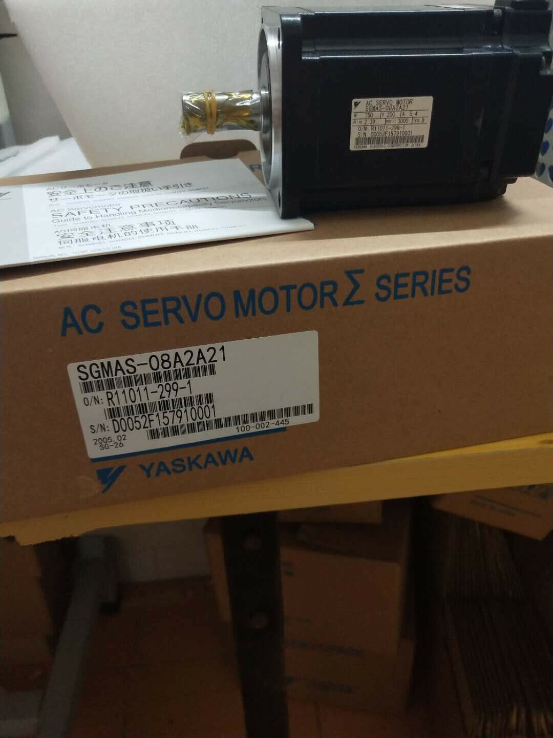 1PC NEW YASKAWA SGMAS-08A2A-FJ31 SERVO MOTOR SGMAS08A2AFJ31 EXPEDITED SHIPPING