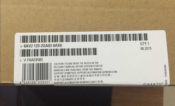NEW SIEMENS KTP700 Basic 6AV2123-2GA03-0AX0 6AV21232GA030AX0 EXPEDITED SHIPPING