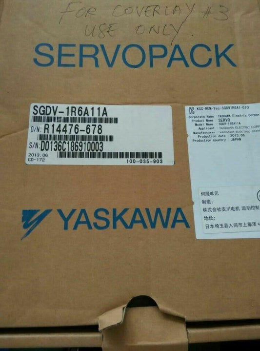 YASKAWA SERVO DRIVER SGDV-1R6A11A SGDV1R6A11A NEW FREE EXPEDITED SHIPPING