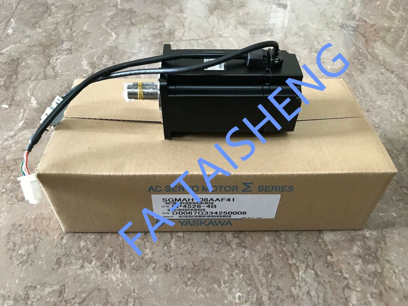 NEW YASKAWA AC SERVO MOTOR SGMAH-08AAF41 SGMAH08AAF41 FREE EXPEDITED SHIPPING